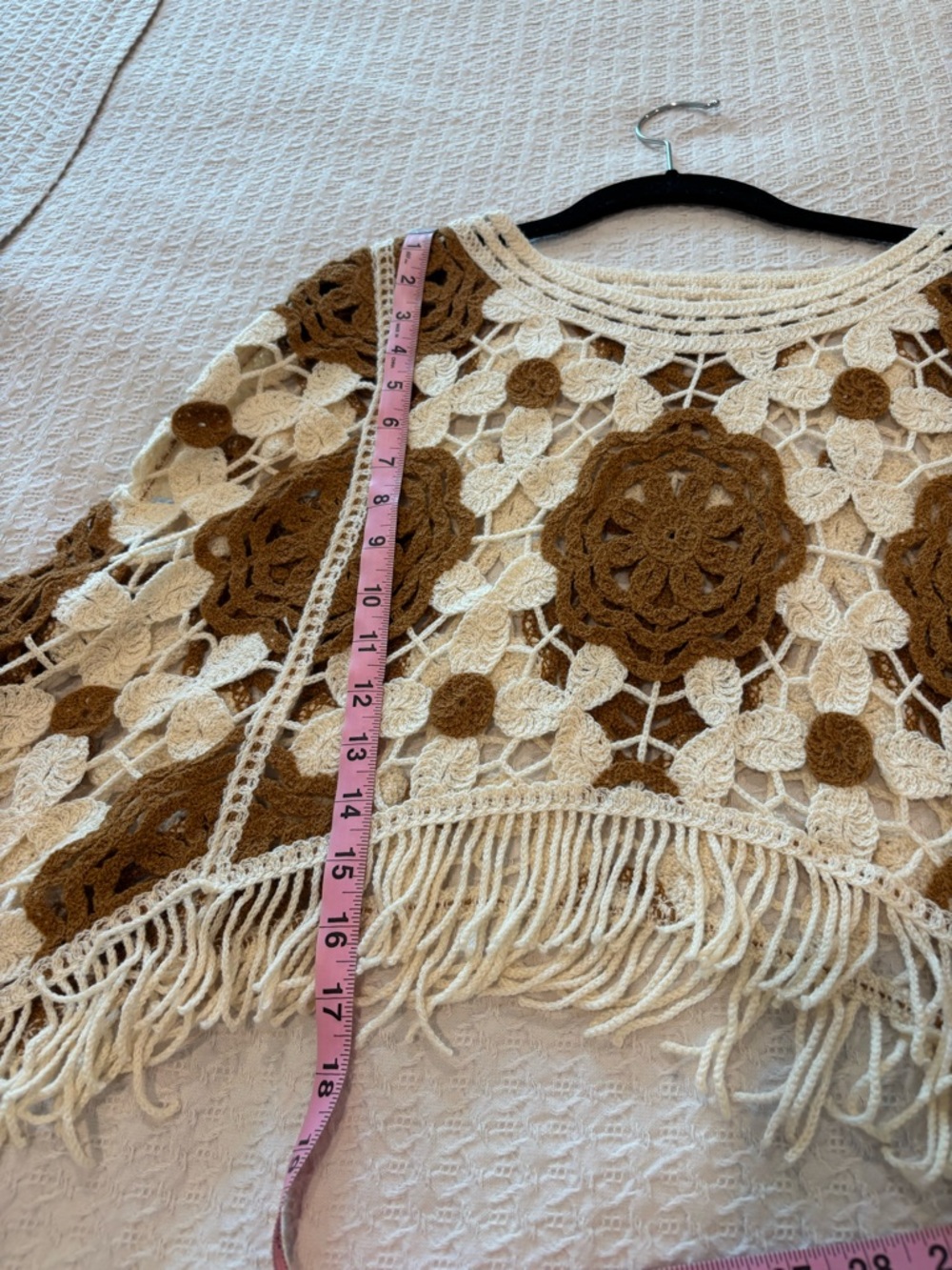 Crochet Fringe Sweater - Picture 4 of 14